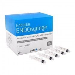 Endostar ENDOsyringe strzykawki Luer Lock 5 ml, przezroczyste, 100 szt. - 