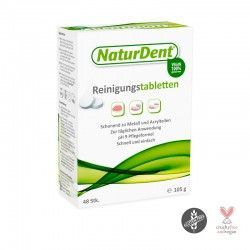 NaturDent wegańskie tabletki do czyszczenia 48 szt.